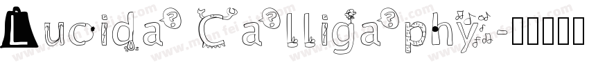 Lucida Calligaphy字体转换